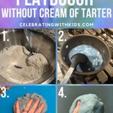 How to make homemade playdough without cream of tartar