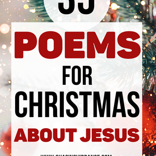 35 Best Christmas Poems About Jesus