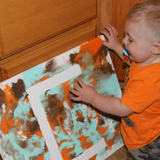 Painting Activity for Toddlers - Personalized Letter Wall Art