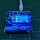 Make a dual power bank 1A/2.1A using 18650 Li-ion cells.