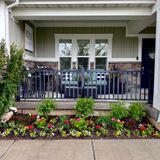 How to Create a Beautiful Front Porch Flower Garden - CityGirl Meets FarmBoy