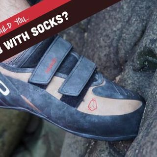 Should You Wear Socks With Climbing Shoes? - Climbing Shoe Review