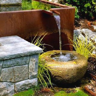 21 Inspiring Ideas Using Corten Steel In Your Garden And Landscape - Container Water Gardens