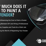 How Much Does It Cost to Paint a Fender? Find Out The Average Prices