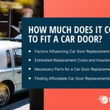 How Much Does It Cost to Replace a Car Door? Average Pricing and Estimates