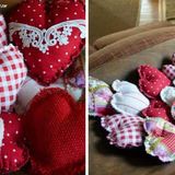 Easy to Make Fabric Hearts