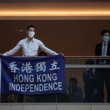 Police disperse Hong Kong protesters defying virus curbs