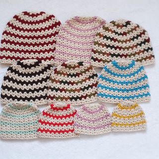 Double Crochet V-stitch Beanie- Free Crochet Pattern