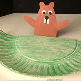 Groundhog Day Craft For Kids To Make | Craft Corner DIY