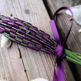 How to make a lavender wand from fresh lavender • Craft Invaders