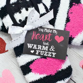 Warm and Fuzzy Valentine’s Gift Idea - Crazy Little Projects