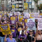 Kaiser Permanente workers start to walk off the job. It’s set to become the largest health care worker strike in US history