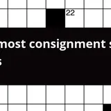 Like most consignment shop items crossword clue