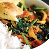 Simple Vegan Masala Curry with Fresh Vegetables