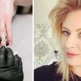 She applied gel to her nails for years and now she barely moves her hands