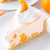 Creamy Orange Pie (No Bake)
