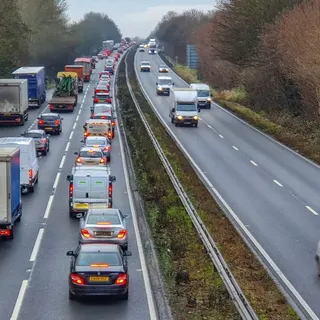 Pedestrian suffers life-changing injuries in A38 van collision