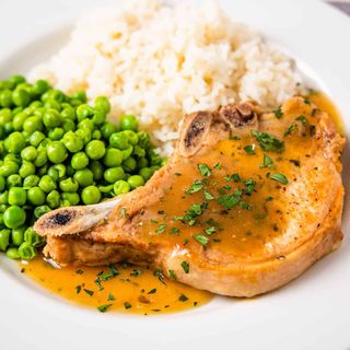 Instant Pot Pork Chops with Gravy - Dishes With Dad