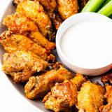 Crispy Air Fryer Chicken Wings - Dishes With Dad