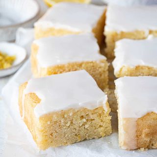 Gluten-Free Vegan Lemon Drizzle Cake