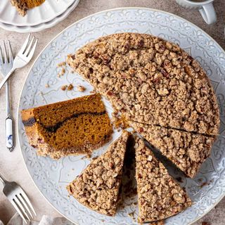 Vegan Pumpkin Coffee Cake