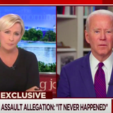 Joe Biden Denies Sexual Assault Accusation, Fails To Explain Why 'Believe Victims' Doesn't Apply to Tara Reade