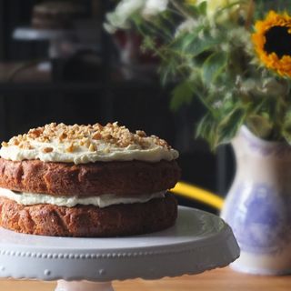 Easy Carrot Cake with Cream Cheese Frosting