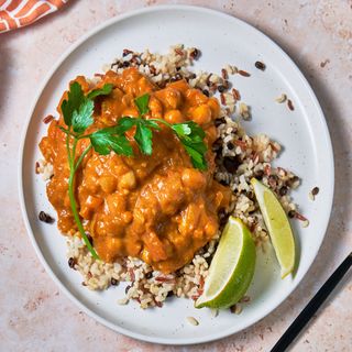 Chickpea Pumpkin Coconut Curry