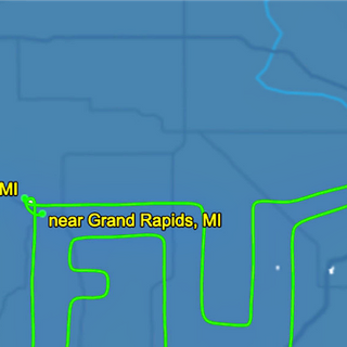 Michigan Pilot Gives an 'F U' Flyover to Democrat Gov. Whitmer