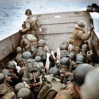 Rare Color Photos Of D-Day: The Beginning Of The End Of World War II