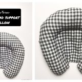 Baby Carseat Head Support Pillow Free Sewing Pattern | Fabric Art DIY