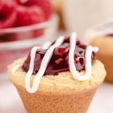 LEMON RASPBERRY COOKIE CUPS