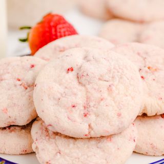 STRAWBERRY CREAM CHEESE SUGAR COOKIES