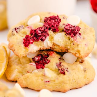 LEMON RASPBERRY COOKIES