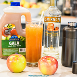 Caramel Vodka Apple Cider Cocktail