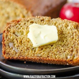 Applesauce Banana Bread - dairy free, oil free