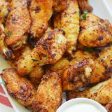 Air Fryer Lemon Pepper Wings (Dry Rub)