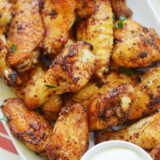 Air Fryer Lemon Pepper Wings (Dry Rub)