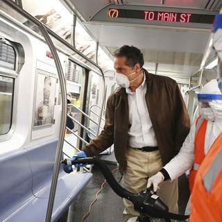 'A Monumental Undertaking': NYC Subway To Disinfect Every Train Each Night