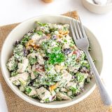 Weightloss Chicken Salad with No-Mayo Dressing - Flavor Quotient