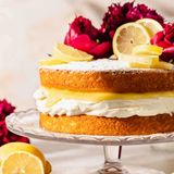 Lemon Victoria Sponge with Lemon Curd