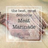 My Best Meat Marinade, absolutely delicious