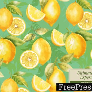 Ultimate Lime Experience Seamless Pattern E256F2S