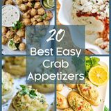 20 Best Easy Crab Appetizers!