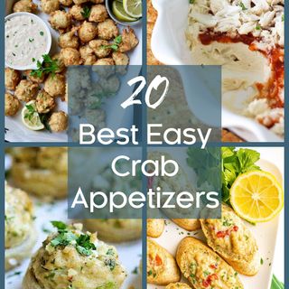 20 Best Easy Crab Appetizers!