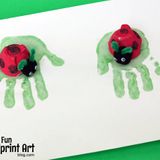 Recycled Egg Carton Ladybug Craft