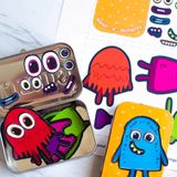 Make A Monster: DIY Magnetic Travel Game for Kids - Fun Loving Families