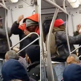 NYC subway rider beats Asian man he 'blamed for virus' as passengers watch