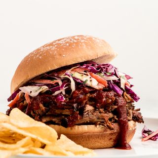 Fall-Apart Slow Cooker Pulled Pork - Garnish & Glaze