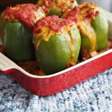 Mom's Classic Stuffed Peppers with Rice